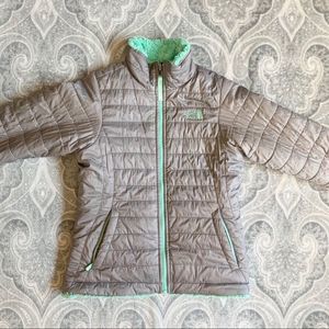 Girls North Face Reversible Jacket